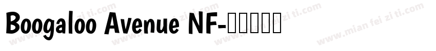Boogaloo Avenue NF字体转换
